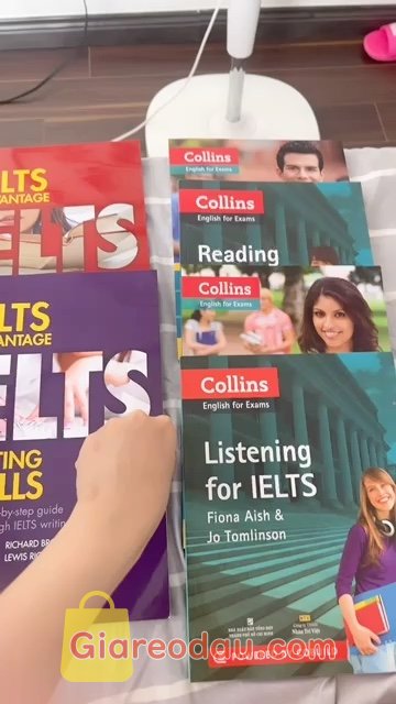 Giảm giá [Mã 15%] Sách Collins Get Ready for IELTS - Reading (Tái bản). 10 điểm luôn quý dzị ơi 🌟🌟🌟 Đóng gói kĩ lắm luôn, tới hai. 