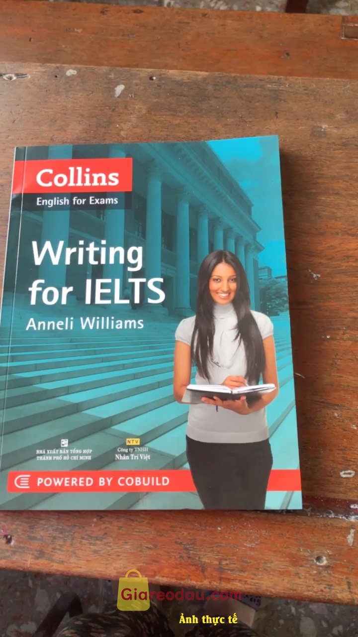 Giảm giá [Mã 20%] Sách Collins Writing for IELTS. Một quyển sách hữu ích để rèn luyện kỹ năng viết ielts. Sách. 