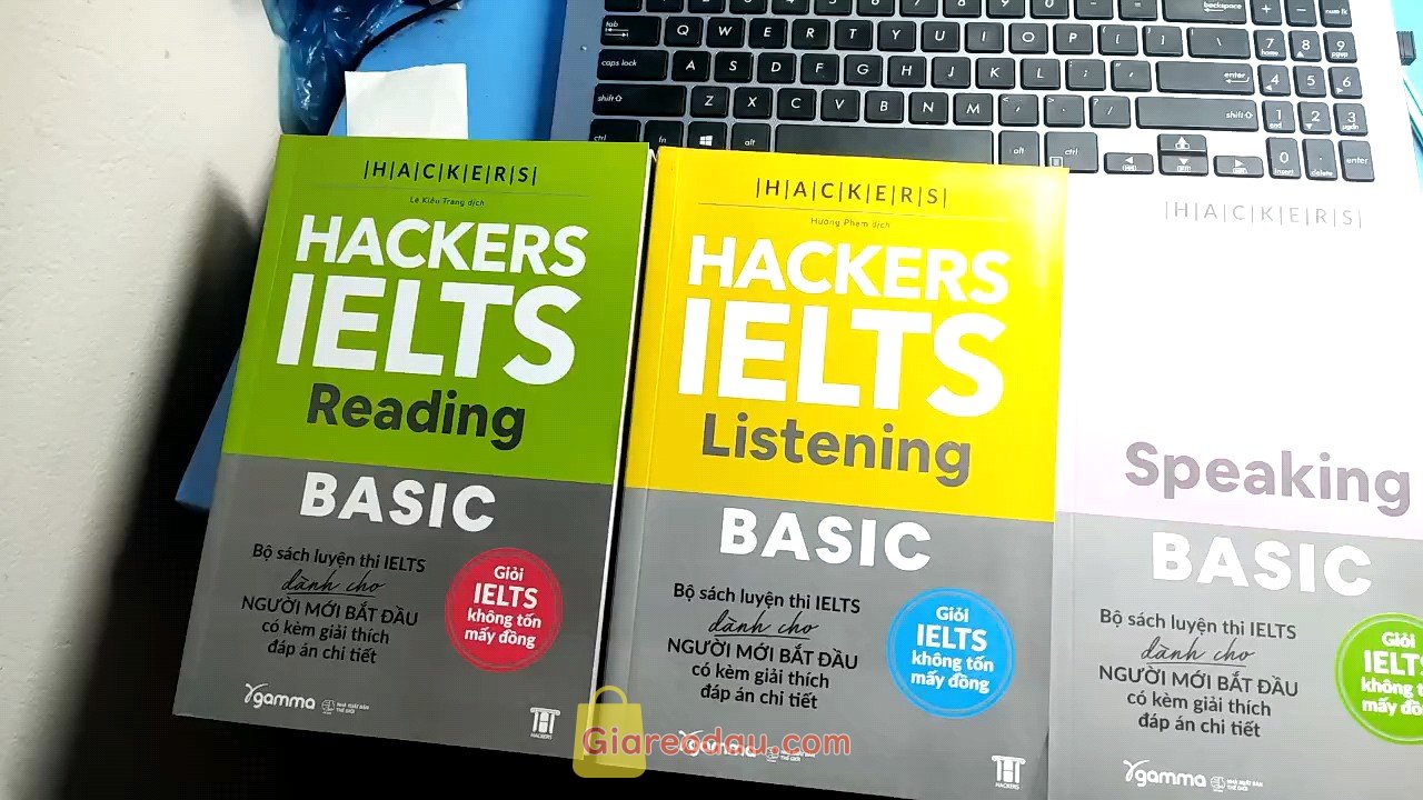 Giảm giá [Mã 25%] Sách -Hacker IELTS Basic (Reading + Listening + Writing + Speaking ). Shop giao nhanh mà đóng gói cẩn thận kĩ càng lắm .In màu đẹp , không. 
