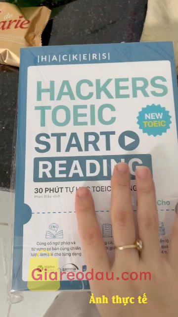 Giảm giá [Mã 25%] Sách Hacker TOEIC Start Listening + Start Reading ( kèm file nghe - khoá học online). . Đóng gói cẩn thận, sách mới. Shop nhiệt tình, nên mua mng nhé hihi.. 
