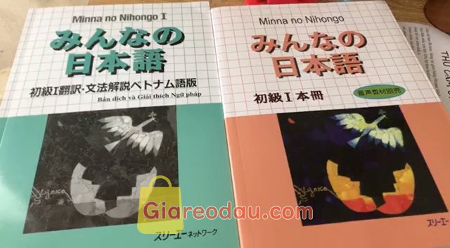 Giảm giá [Mã 45%] Sách hoc tiếng Nhật - Combo 2 cuốn Minna No Nihongo 1. Sacha đẹp, giá hợp lý, giao hàng nhanh, shop còn gửi thư cảm ơn khách. 
