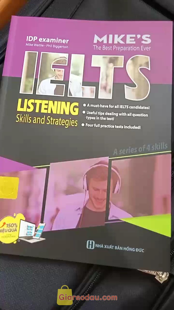 Giảm giá [Mã 28%] Sách Ielts Listening Skills And Strategies Dành Cho Người Luyện Thi Ielts Học Kèm App Online. . 
