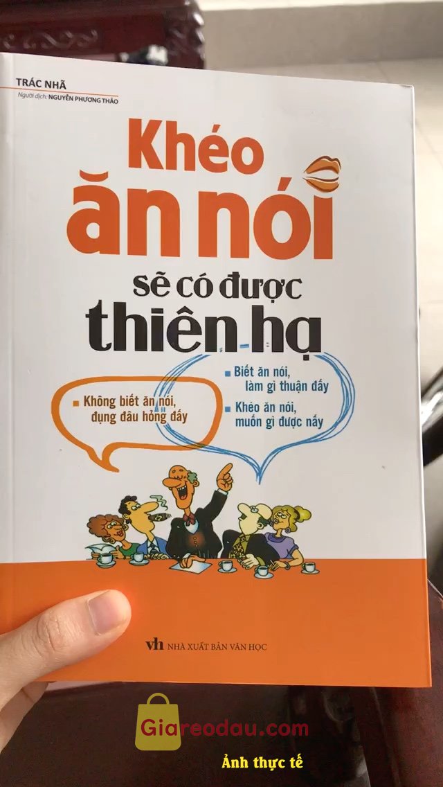 Giảm giá [Mã 30%] Sách Khéo Ăn Nói Sẽ Có Được Thiên Hạ (Tái Bản). Sách ship mất khoảng 3 ngày thôi. Trong mùa dịch mà ship nhanh như thường. 