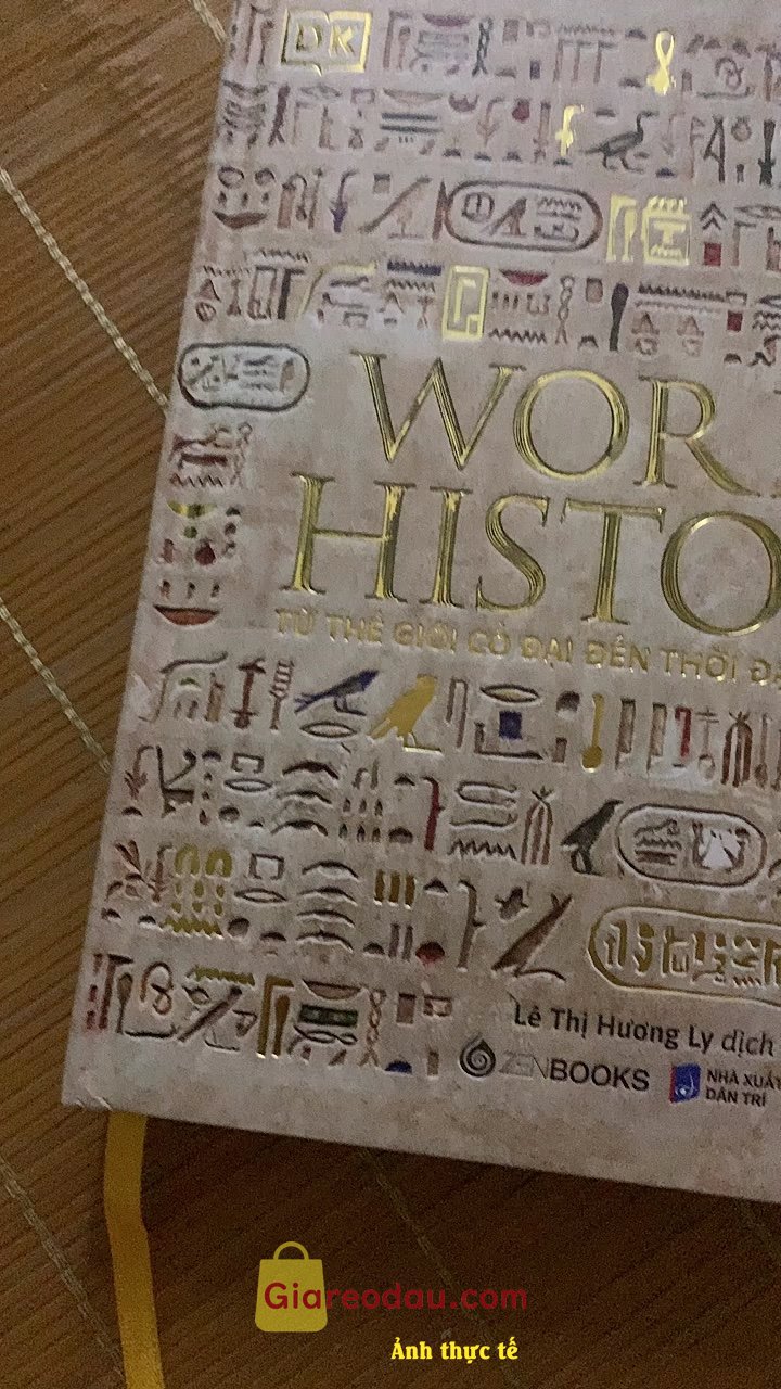 Giảm giá [Mã 20%] Sách Lịch Sử Thế Giới (World History). Giao hàng nhanh, đóng gói bìa rất đẹp, sách đã đẹp lại còn hay,. 
