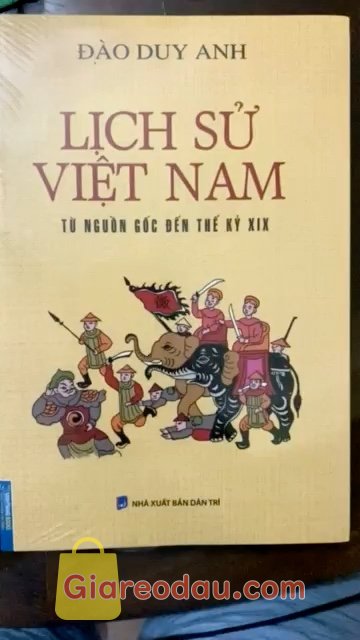 Giảm giá [Mã 2%] Sách - Lịch sử Việt Nam từ nguồn gốc đến thế kỷ XIX (bìa mềm) Tặng Kèm Bookmark. Đóng gói cẩn thận, sách nhận vẫn nguyên trong bao nilong, giá rẻ. 