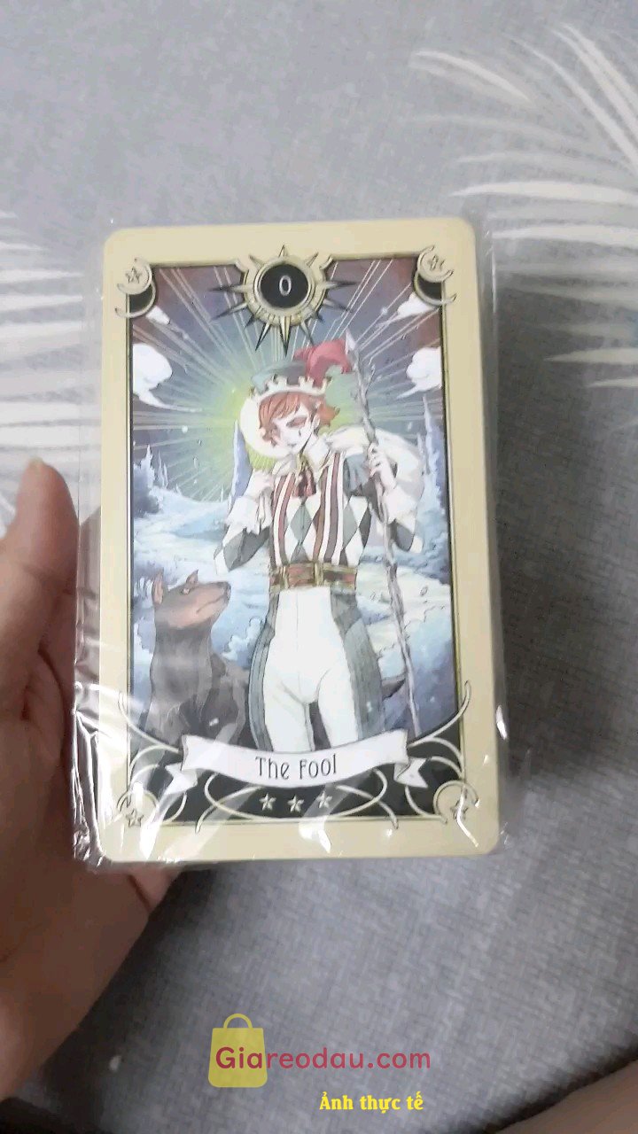 Giảm giá [Mã 20%] Sách MYSTICAL MANGA TAROT (Bộ Bài & Sách Hướng Dẫn). Trời ơi bộ bài xịn quá chừng, các lá cũng được sắp xếp theo. 