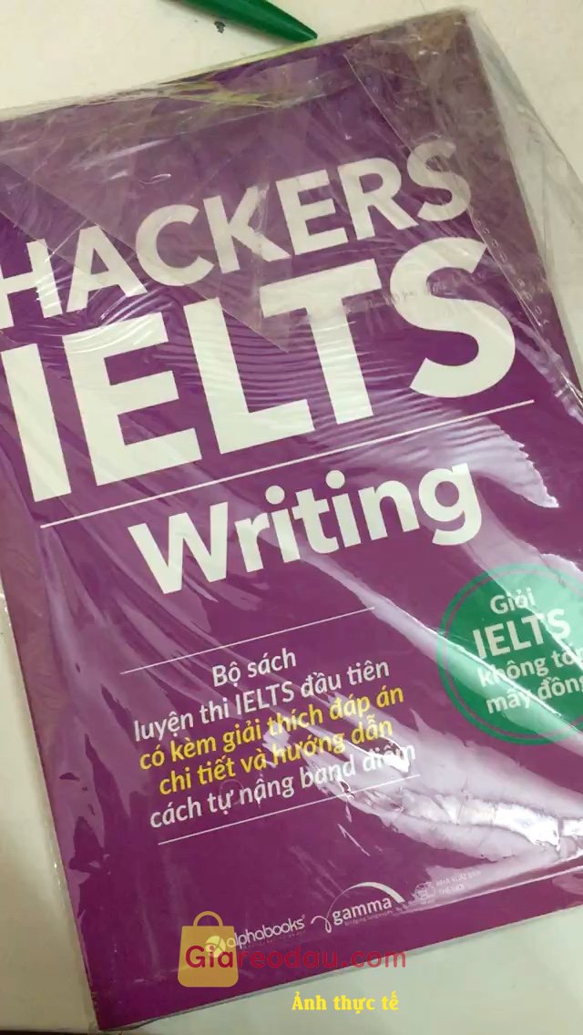 Giảm giá [Mã 25%] Sách (n) Hackers Ielts: Writing al. Sách mới, còn nguyên vẹn, giao hàng nhanh, mình rất thích :33. . 