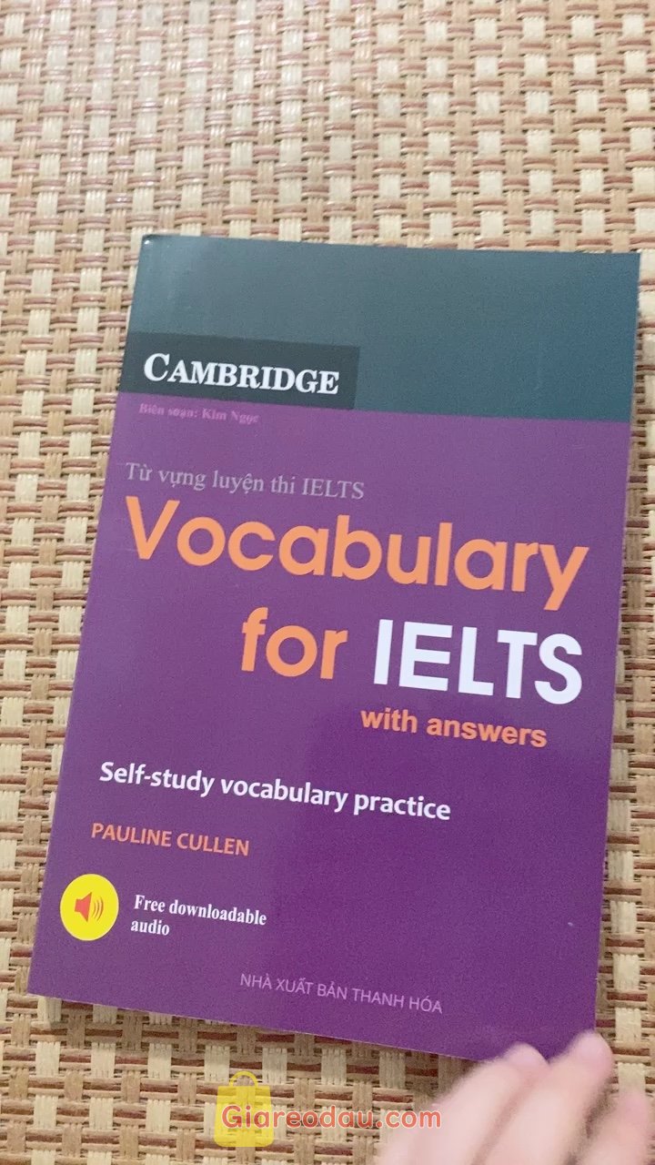 Giảm giá [Mã 30%] Sách Ngữ pháp luyện thi IELTS - Grammar for IELTS (song ngữ). Review tích đức, nhìn chung sách nên mua nên đọc tham khảo, giải thích. 