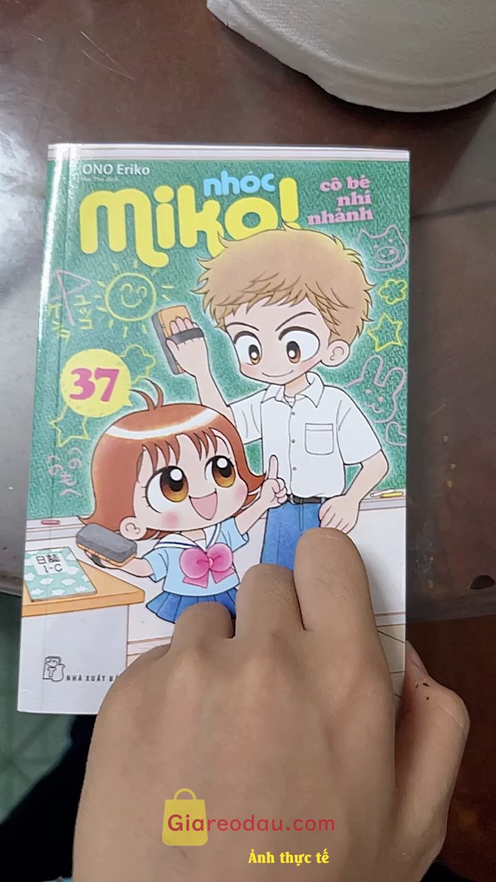 Giảm giá Sách Nhóc Miko! Cô Bé Nhí Nhảnh Tập 37 ONO Eriko XBT. truyện đọc rất dễ thương , đóng gói kỹ càng , mình rất hài lòng. 