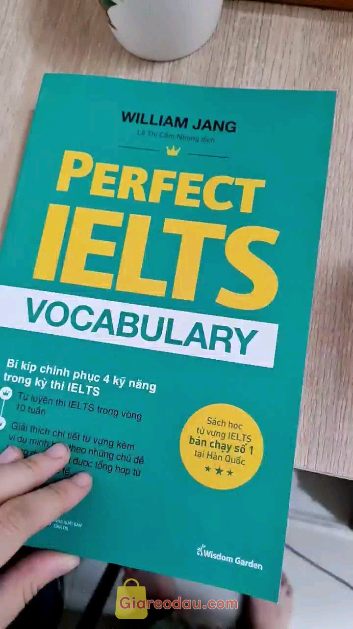 Giảm giá [Mã 25%] Sách Perfect IELTS Vocabulary. Sách ship nhanh, shop rất chu đáo còn gửi kèm lộ trình tiếng anh. Chưa. 