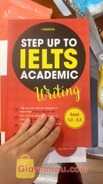 Giảm giá [Mã 27%] Sách Step Up To IELTS Academic Writing. Shop gói hàng rất cẩn thận, mấy lớp bọc chống sốc lận. Đặt. 