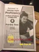 Giảm giá [Mã 24%] Sách Succeed In Cambridge English Proficiency (CPE) 8 Practice tests (+CD). Sách chx dùng nên chx biêt, sách in khá rõ nét, giao hàng nhanh. . 