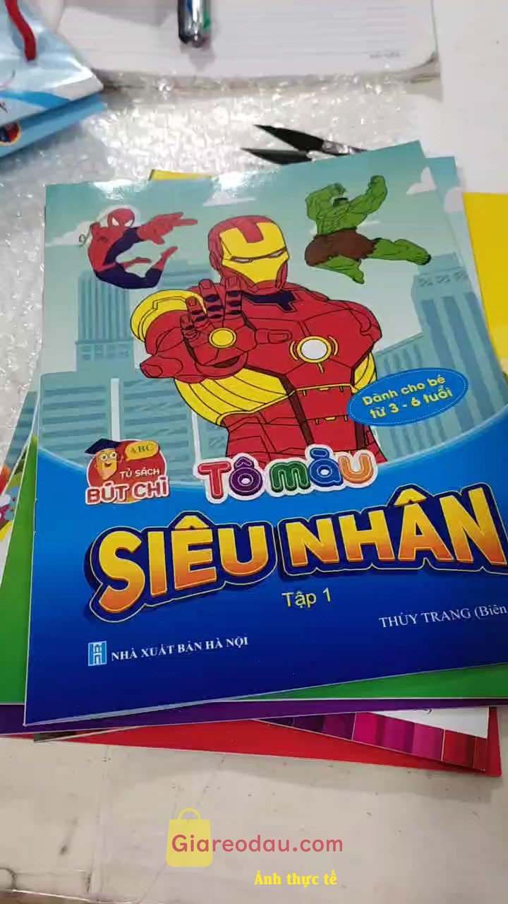 Giảm giá [Mã 50%] Sách Tô màu Siêu Nhân - Tô màu Công Chúa Dành cho bé 2-6 tuổi (6 Cuốn). Giao hàng nhanh. Đóng gói cẩn thận chắc chắn. Sách tô màu đẹp,. 