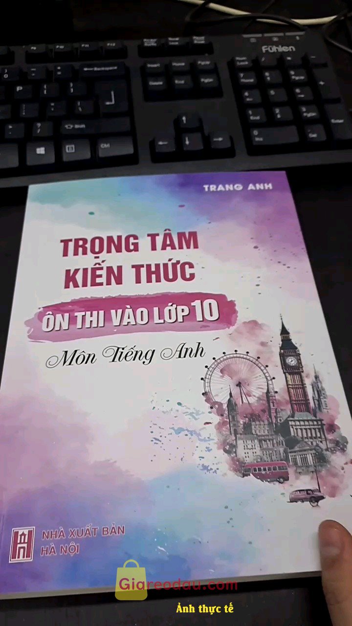 Giảm giá [Mã 41%] Sách Trọng tâm kiến thức ôn thi vào lớp 10 môn Tiếng anh cô Trang Anh Moonbook. Sẽ mua ủng hộ vào lần tới. Shop giao hàng nhanh . Đóng gói cẩn thận. 