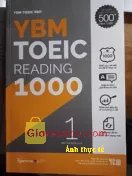 Giảm giá [Mã 25%] Sách YBM Toeic Reading 1000 Vol 1. sản phẩm đóng gói cẩn thận,. sách mới và đẹp.. nội dung khá. 