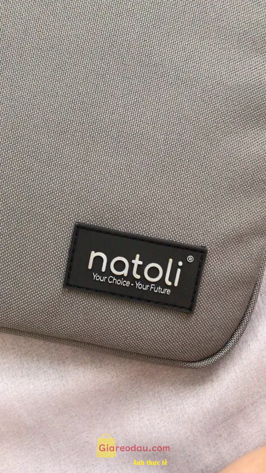 Giảm giá [Mã 24%] Túi chống sốc laptop thương hiệu NATOLI đựng laptop dày dặn kháng nước BST Eager Laptop Bag T7. Chất liệu 10/10 vừa in con mac air m1 của mình. Mình đặt nhầm size. 
