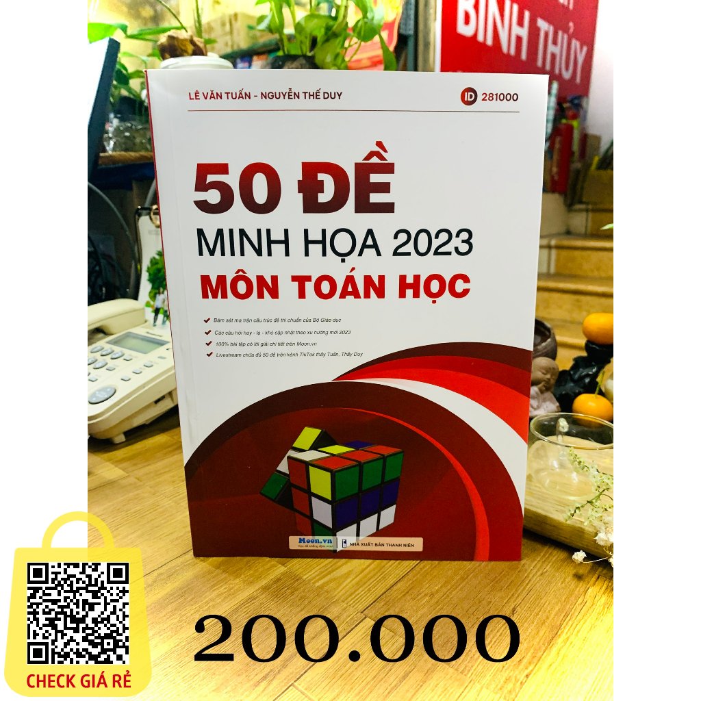 50 Đề Minh Họa 2023 Môn Toán Học (Tái Bản)