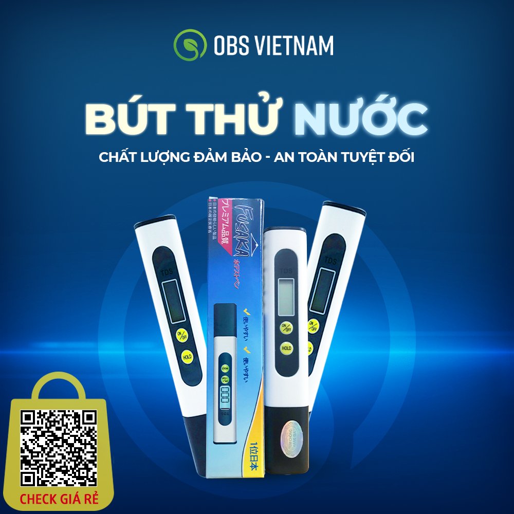 But Thu Nuoc Sach FUSAKA Nhat Ban - But TDS - Kiem Tra Chat Luong Nuoc