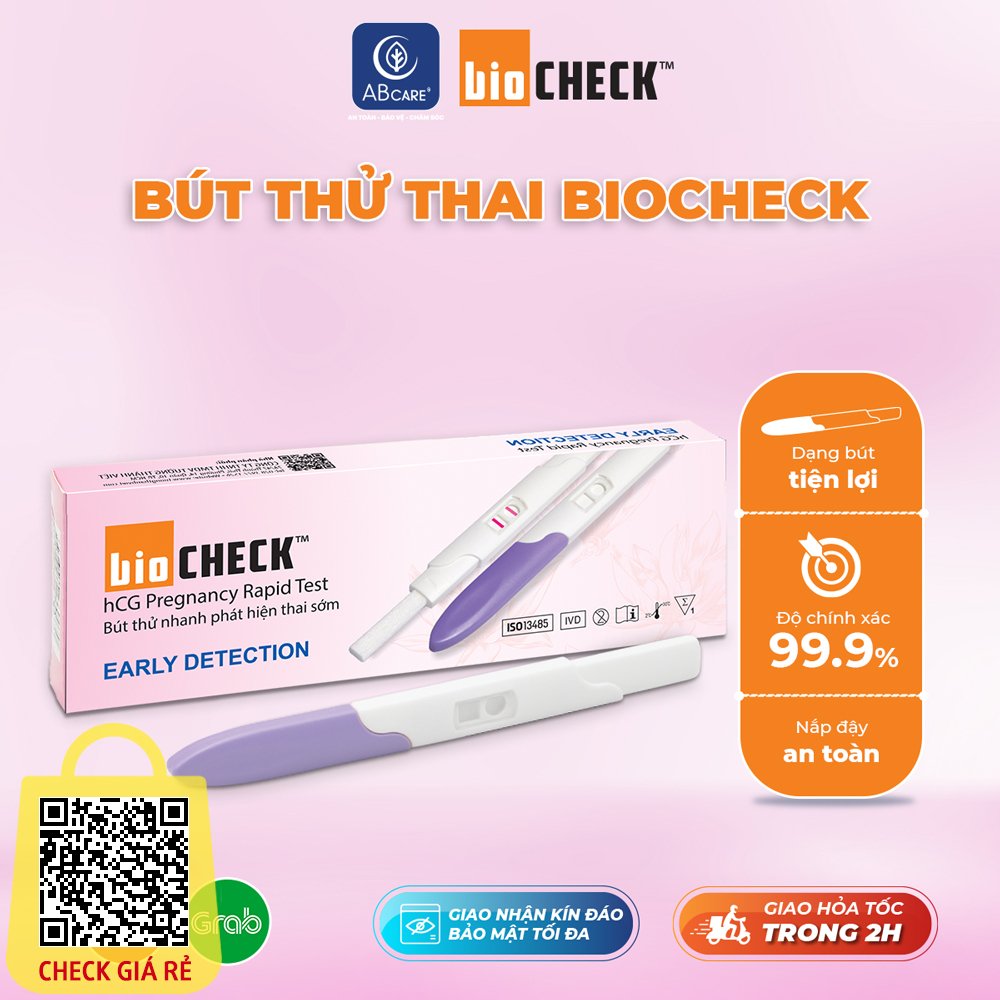 But thu thai som Biocheck chinh xac 100% date 08.2024