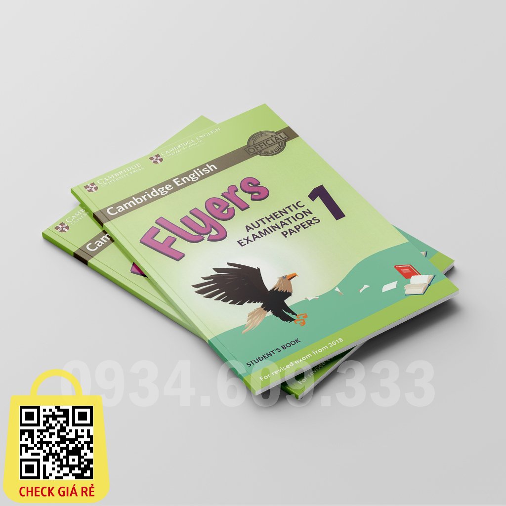 Cambridge English Flyers Authentic in mau dep tang file MP3