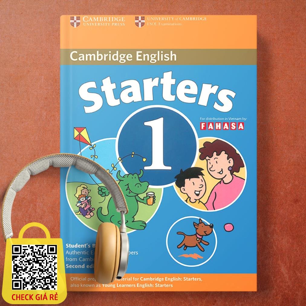 Cambridge English Starters 2017 in mau dep + MP3