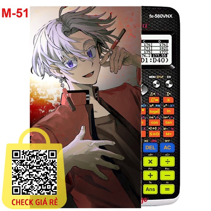 decal may tinh casio fx570 fx580anime tokyo revengers cac mau thanh vien