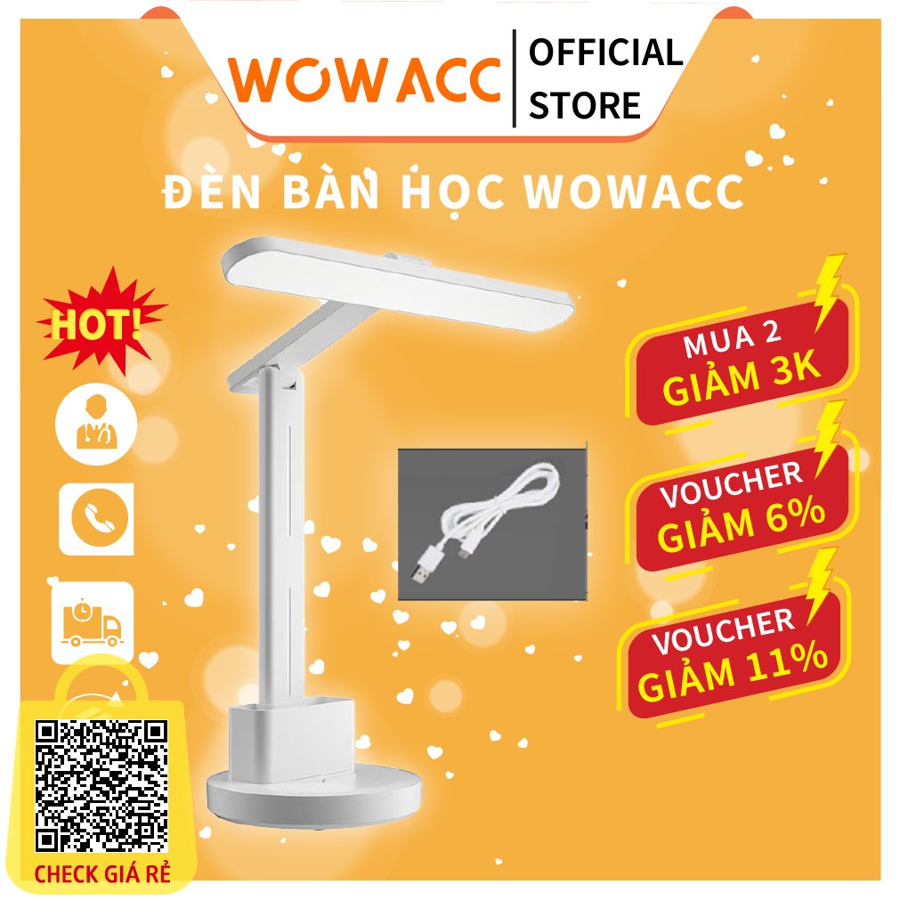 Den Ban Hoc Chong Can Den Ban Lam Viec WOWACC Bao Ve Mat Den Chong Moi Mat Cao Cap Co Hop Dung But