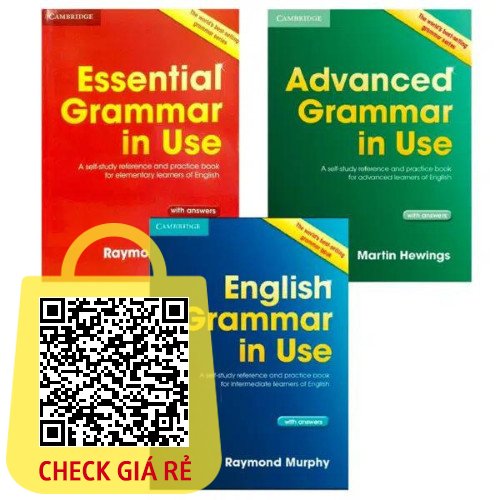 English Grammar In Use – Advanced Grammar In Use - Essential Grammar In Use -  Luyện thi IELTS (Lẻ, Trọn bộ)