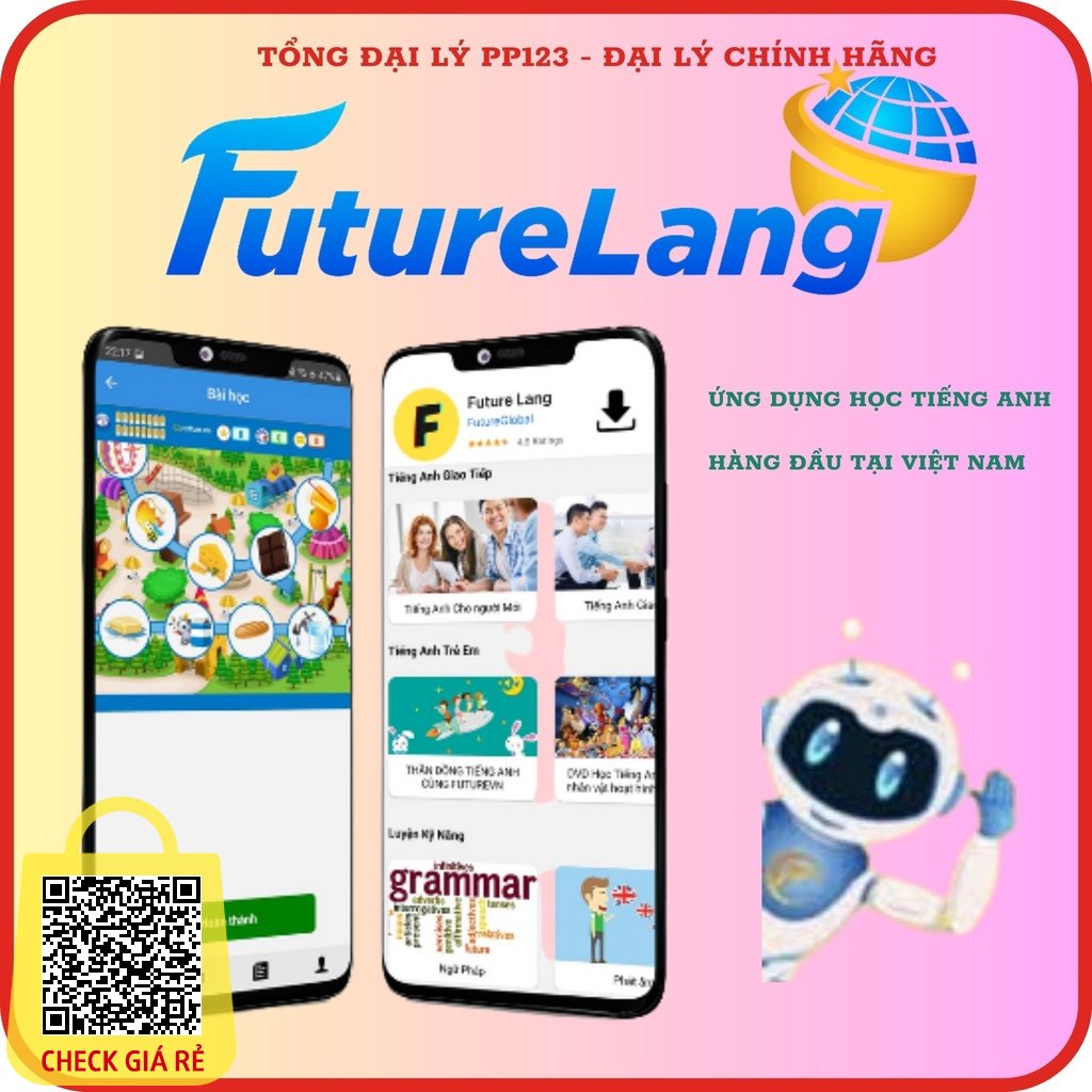 Future Lang (Trọn đời 1 Năm)-Mầm non-Cấp 1 2 3 Cambridge IELTS TOEI-Tiếng Anh mọi lứa tuổi