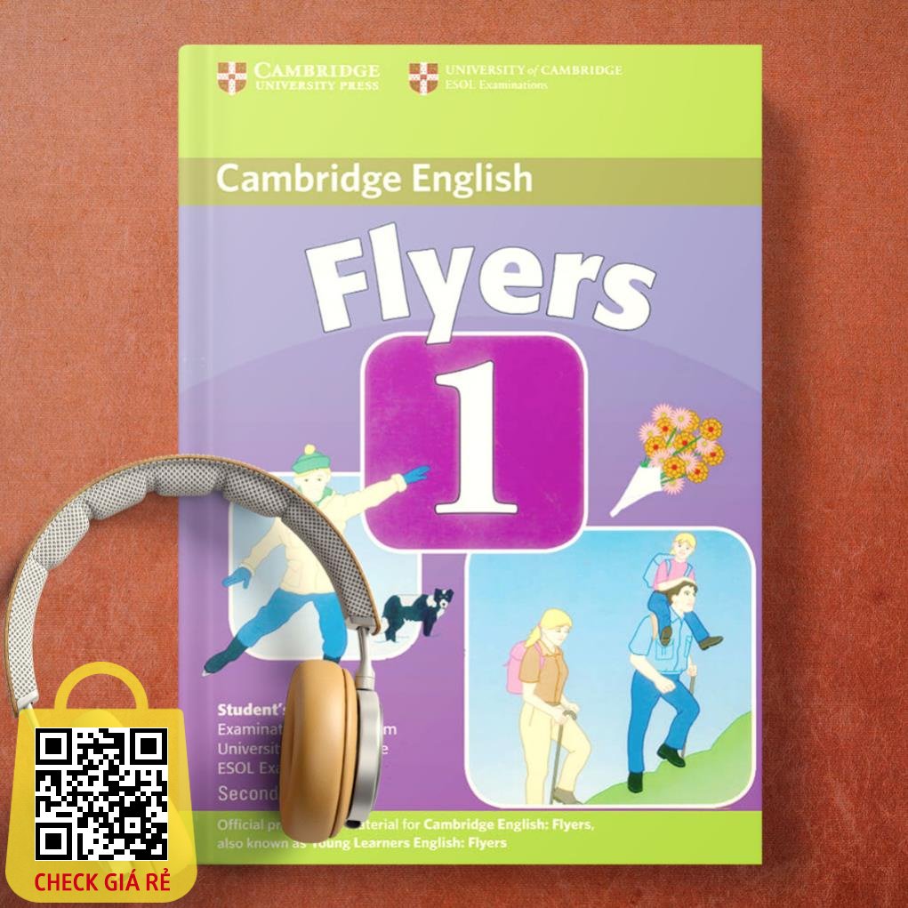 [IN MAU] Cambridge English Flyers 2017 in mau dep + MP3