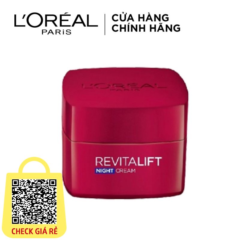  Kem Dưỡng Săn Chắc Da Và Giảm Nếp Nhăn Revitalift - Đêm L'Oréal Revitalift Night Cream (20ml)