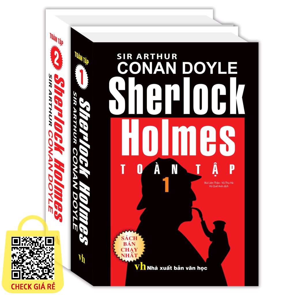 Sách Sherlock Holmes toàn tập (2 tập) - Bìa Cứng