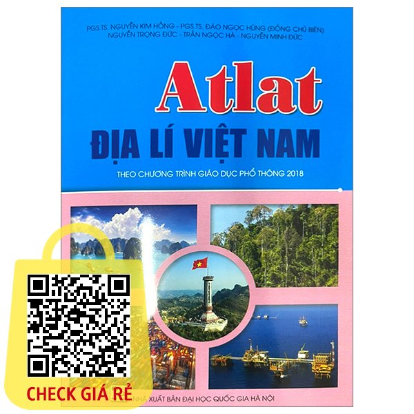 Sách Atlat Địa Lí Việt Nam Tái bản 2023