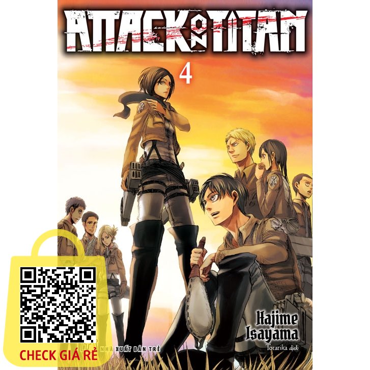 Sách Attack On Titan 04 (NXB Trẻ)
