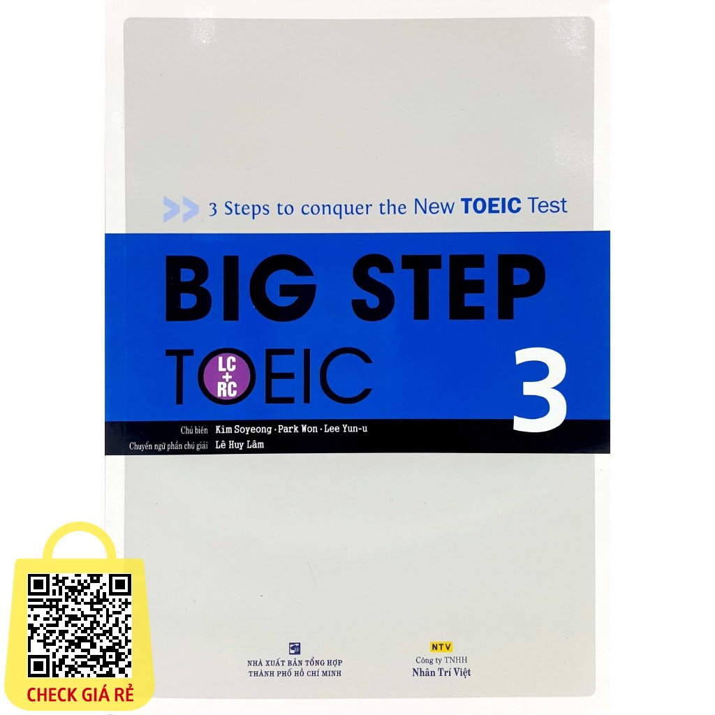 Sách Big Step TOEIC 3 (LC+RC)