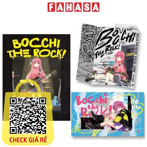 Sách Bocchi The Rock! - Tập 1 - Tặng Kèm Bìa Áo Đặc Biệt + Bookmark