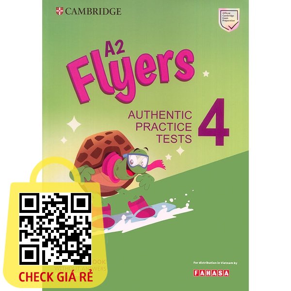 Sach Cambridge A2 Flyers 4 Student's book (nghe qua QR)