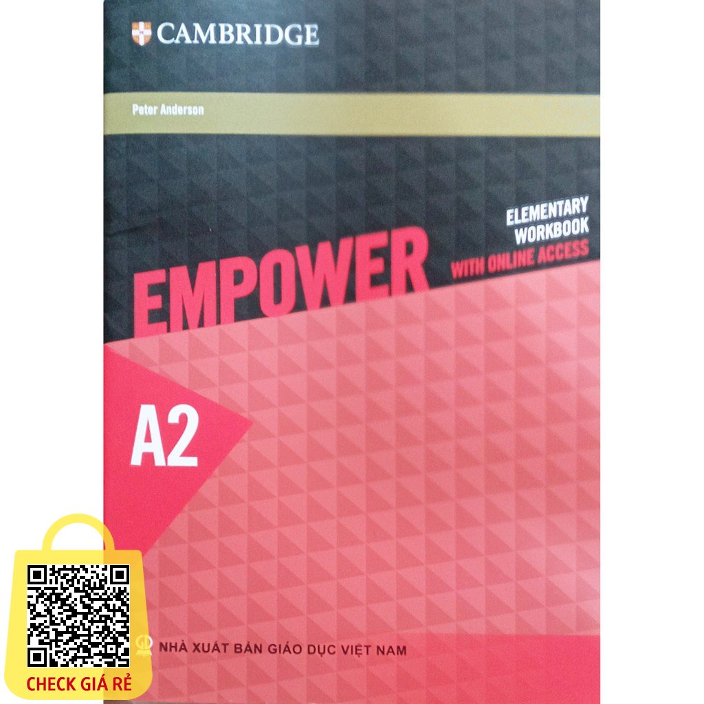 Sach Cambridge English Empower Elementary Workbook with online access A2