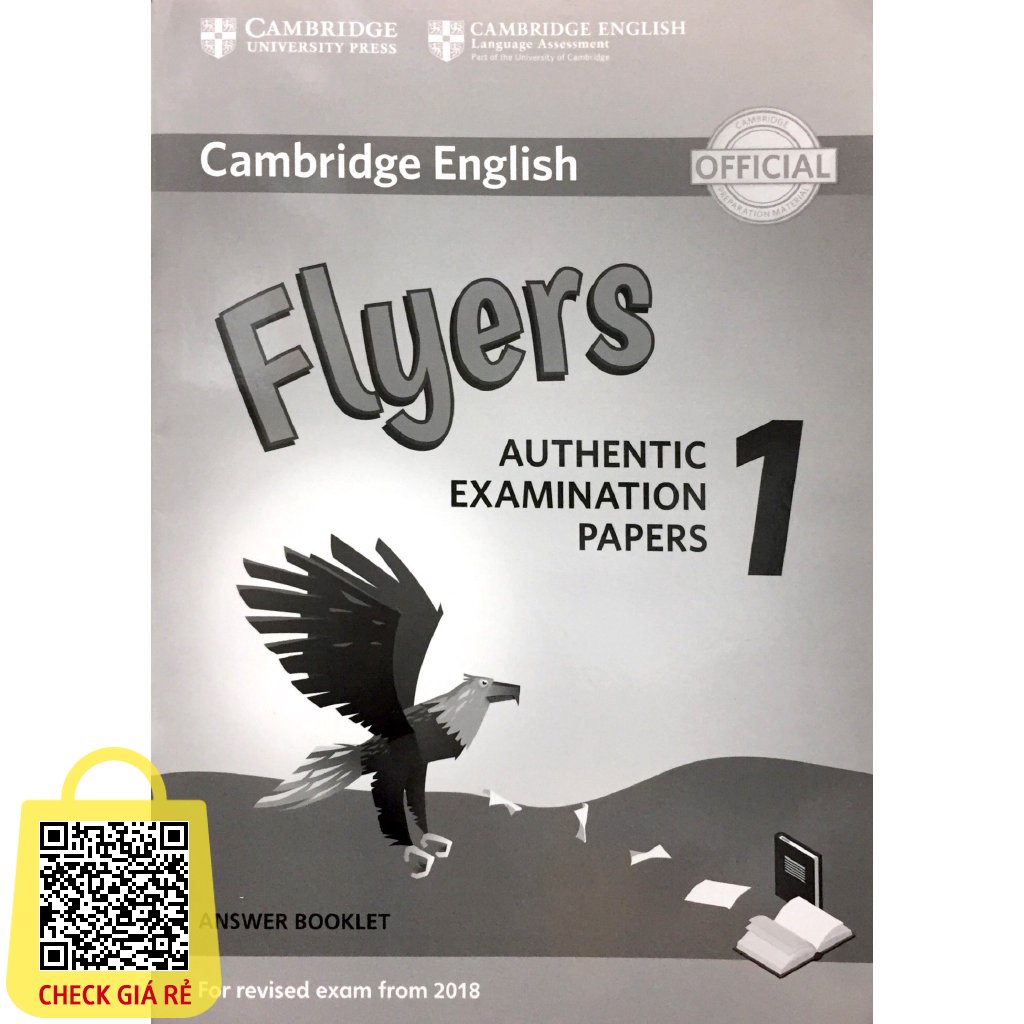 Sách Cambridge English Flyers 1 for Revised Exam from 2018 Ans Booklet