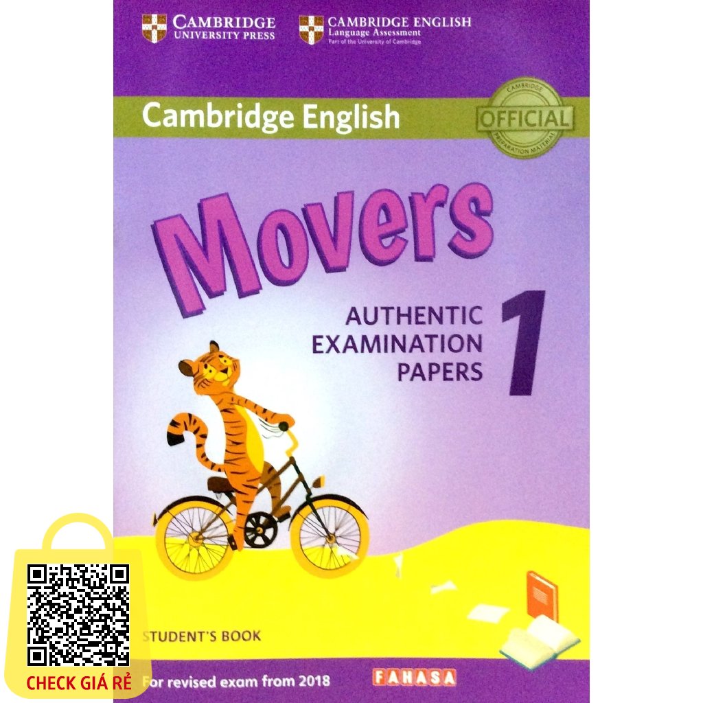 Sach Cambridge English Movers 1 for Revised Exam from 2018 Student's Book