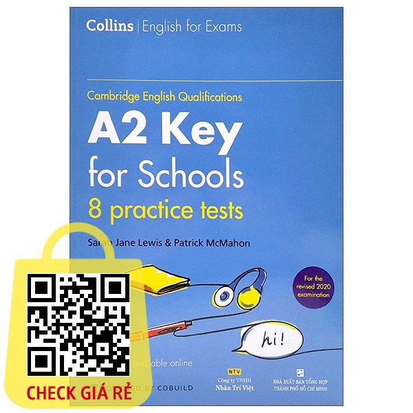 Sách Cambridge English Qualification A2 Key For School 8 Practice Tests