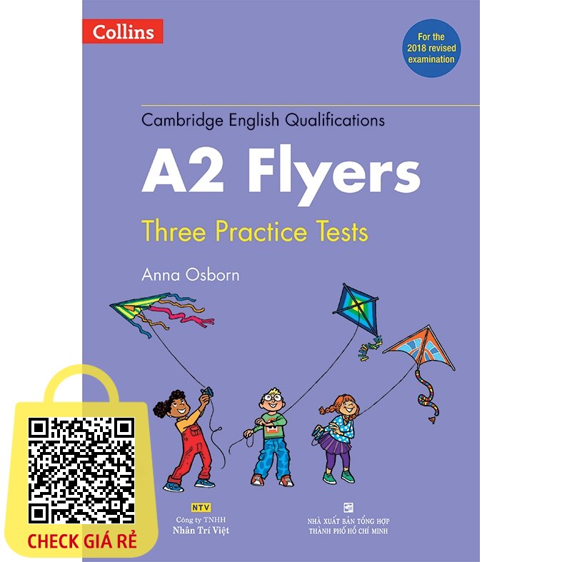 Sách Cambridge English Qualifications A2 Flyers (Three Practice Test) (2018)