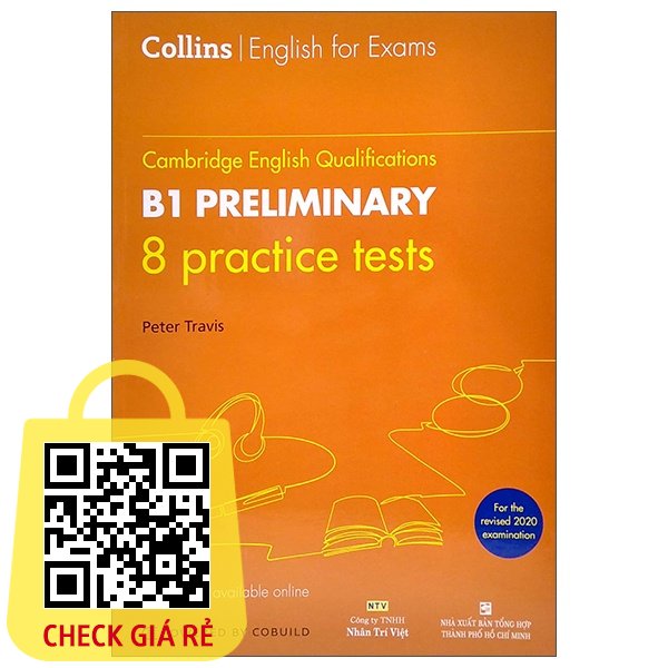 Sách Cambridge English Qualifications B1 Preliminary 8 Practice Tests