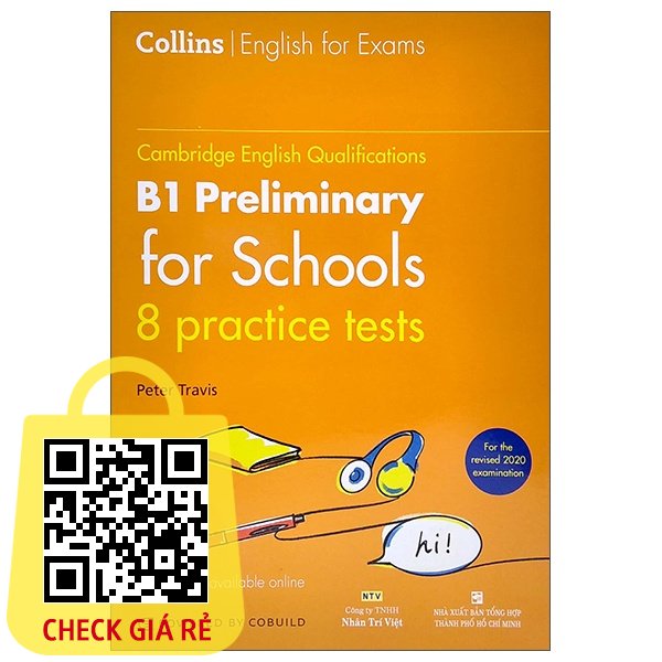 Sách Cambridge English Qualifications B1 Preliminary For Schools 8 Practice Tests