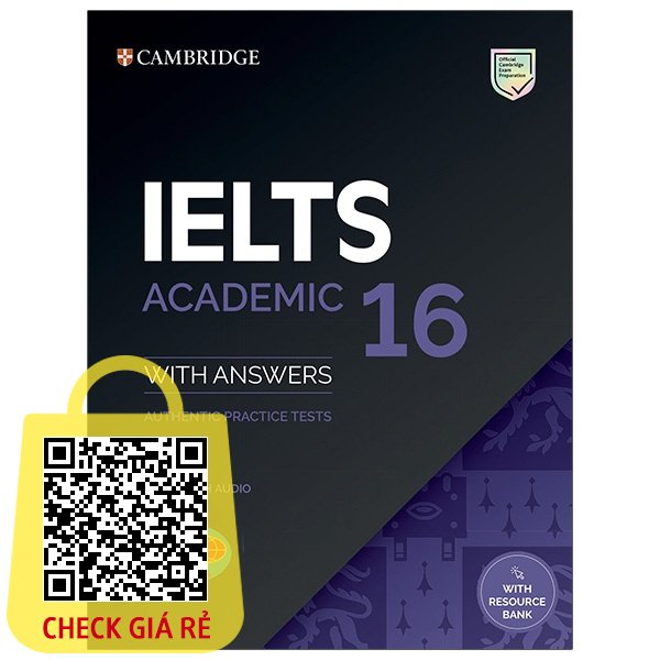 Sách Cambridge IELTS 16 Academic With Answers (Savina)