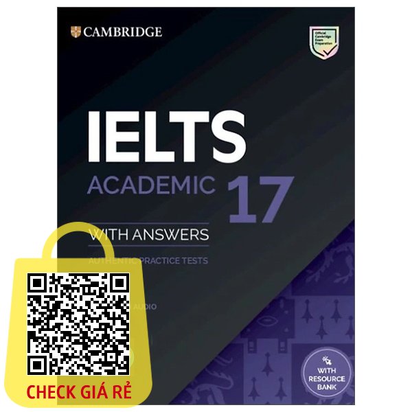 Sách Cambridge IELTS 17 Academic With Answers (Savina)