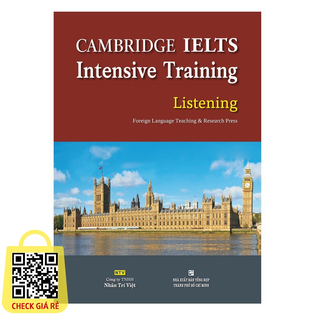 Sách Cambridge Ielts Intensive Training Listening (Kèm 1 Đĩa Mp3) NTV