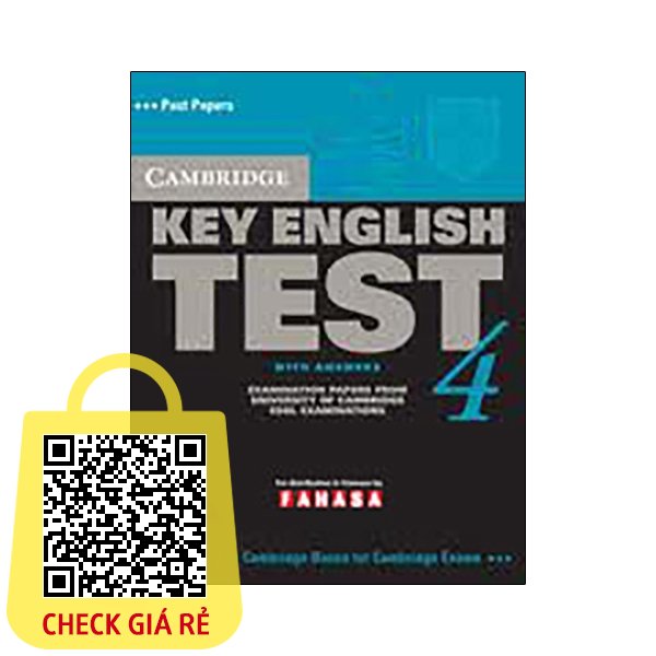 Sach Cambridge Key English Test 4 with Answers FAHASA Reprint Edition