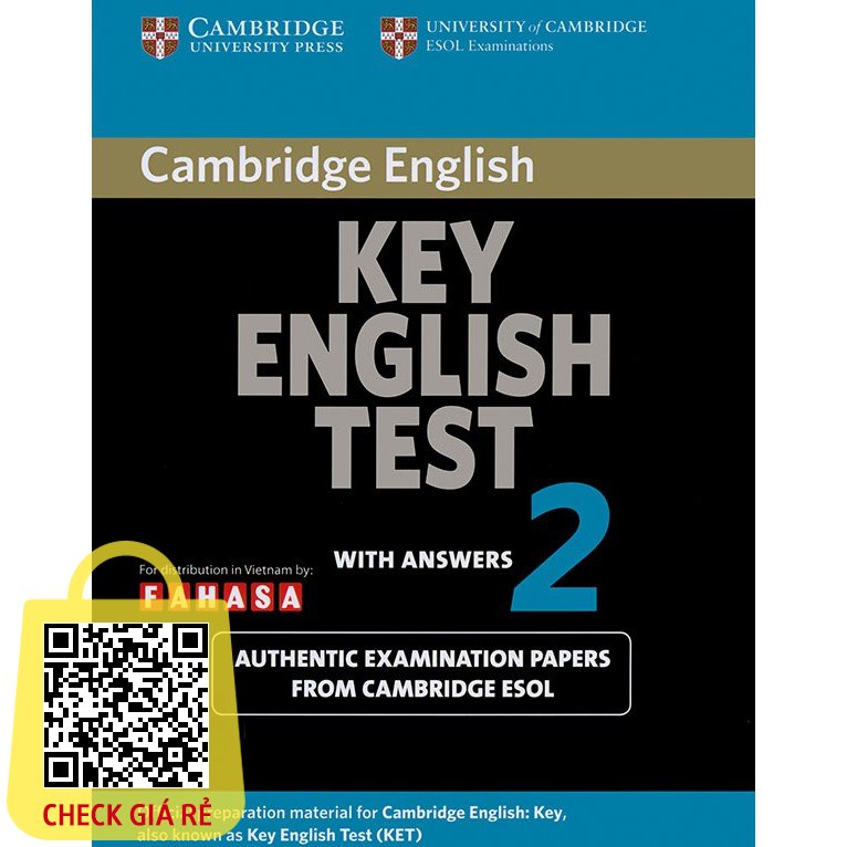 Sách Cambridge Key English Test (KET) 2