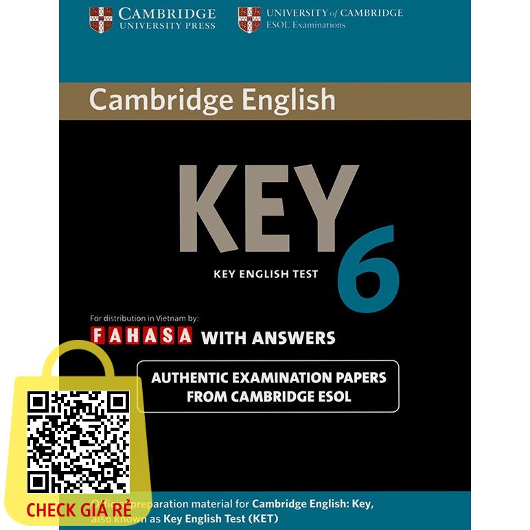 Sách Cambridge Key English Test (KET) 6